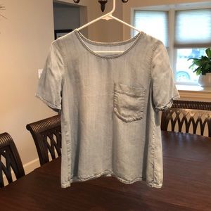 Light Denim  pocket Shirt